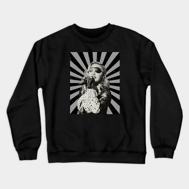 Retro Madonna Crewneck Sweatshirt by Tiru Store 